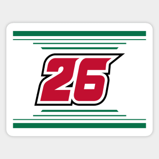 Sage Karam #26 2024 NASCAR Design Sticker